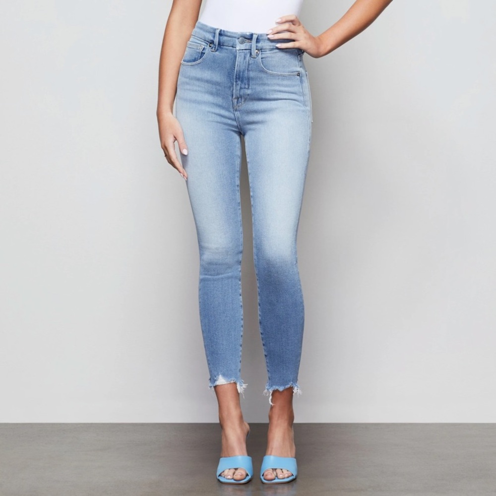 Good American Good Curve Skinny Crop size 4/27